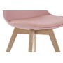 Chaise DKD Home Decor Rose PP Hêtre (48 x 55 x 82 cm)