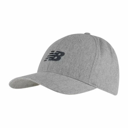 Gorra Deportiva New Balance 6 Panel Structured Gris Talla única