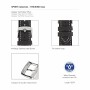 Bracelet à montre Morellato A01X4910B44892CR24