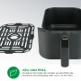 Freidora de Aire Bourgini 184170 Negro 1500 W 5 L