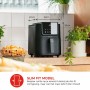 Freidora de Aire Bourgini 184170 Negro 1500 W 5 L