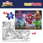 Set de 4 Puzzles Spidey 35 x 1,5 x 25 cm 48 Pièces (6 Unités)