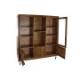 Présentoir DKD Home Decor Verre Acacia (145 x 40 x 162 cm)