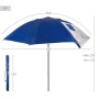 Sombrilla Aktive 240 x 210 x 240 cm (6 Unidades)