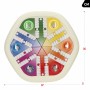 Petits Chevaux et Jeu de l'Oie Automatique Colorbaby (6 Unités)