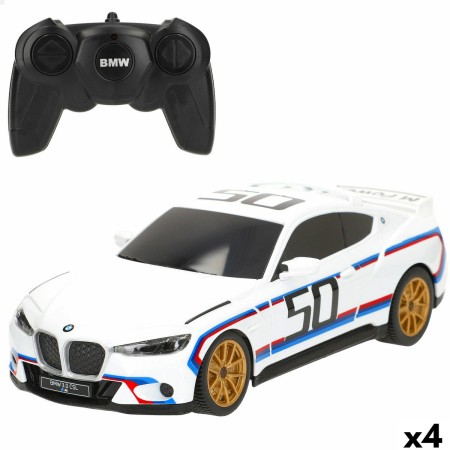 Voiture Télécommandée BMW Bleu Rouge 1:24 20 x 6 x 7,5 cm (4 Unités)