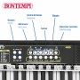 Clavier 37 Touches Bontempi 42 x 4 x 15 cm (6 Unités)