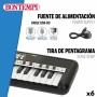 Clavier 37 Touches Bontempi 42 x 4 x 15 cm (6 Unités)