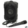 Altavoz con Micrófono Karaoke Bontempi 4 Unidades
