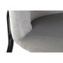 Tabouret DKD Home Decor Noir Gris Métal Polyester (42 x 50 x 102 cm)
