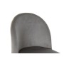 Tabouret DKD Home Decor Noir Gris Métal Polyester (42 x 50 x 102 cm)