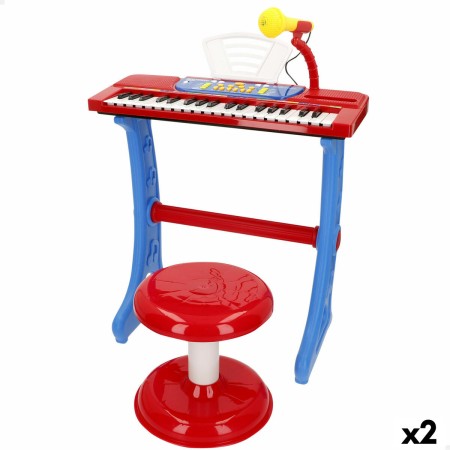 Teclado 37 Teclas Bontempi 43 x 56 x 23 cm (2 Unidades)