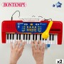 Teclado 37 Teclas Bontempi 43 x 56 x 23 cm (2 Unidades)