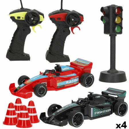 Voiture Télécommandée Speed & Go 1:20 19 x 5 x 9 cm (4 Unités)