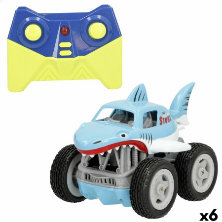 Voiture Télécommandée Colorbaby 13 x 8 x 8 cm (6 Unités)