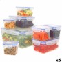 Set de Recipientes de Cocina Herméticos Apilables Max Home 27 x 12 x 20 cm 6 Unidades