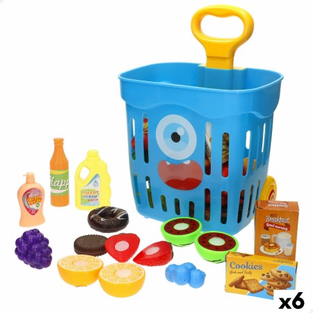 Set de Alimentos de Juguete Colorbaby 22 x 43 x 16 cm 51 Piezas 6 Unidades