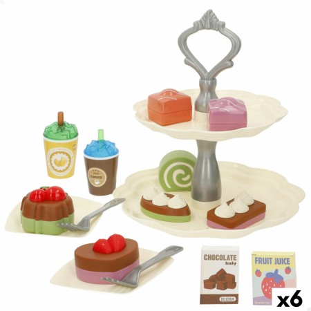 Set de jouets alimentaires Colorbaby 16 Pièces (6 Unités)