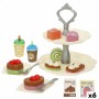Set de jouets alimentaires Colorbaby 16 Pièces (6 Unités)