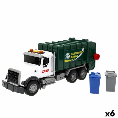 Camión de Basura Speed & Go 31 x 13 x 10 cm (6 Unidades)