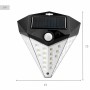 Lampe solaire Aktive 15 x 15 x 7 cm (6 Unités)