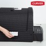 Bac à litière pour chats Curver Anthracite 51 x 38,5 x 39,5 cm Plastique (Plastique)