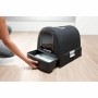 Bac à litière pour chats Curver Anthracite 51 x 38,5 x 39,5 cm Plastique (Plastique)