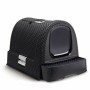 Bac à litière pour chats Curver Anthracite 51 x 38,5 x 39,5 cm Plastique (Plastique)