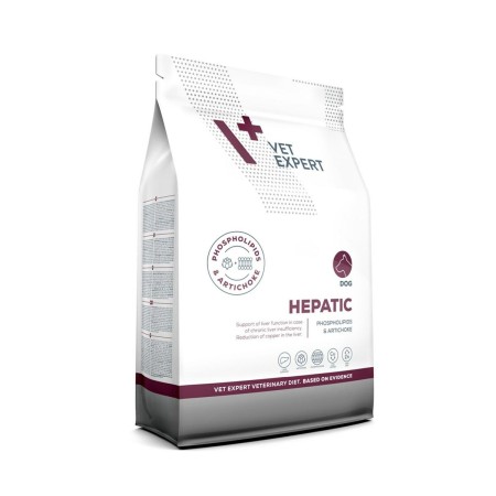 Nourriture VETEXPERT Hepatic Dog Viande 2 Kg