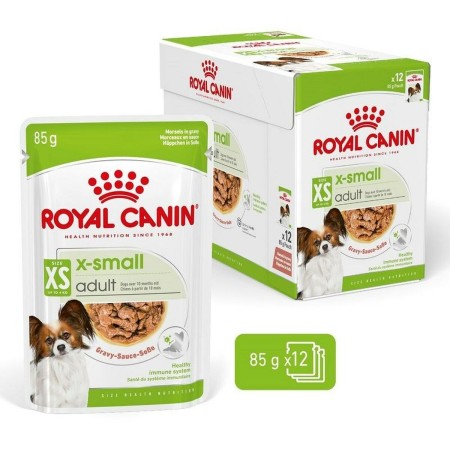 Comida húmeda Royal Canin Adult xs-small Carne 12 x 85 g