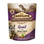Alimentation humide Carnilove Dog Pouch Quail & Yellow carrot 300 g