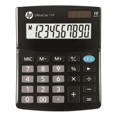 Calculatrice HP HPKOC110 Noir Plastique