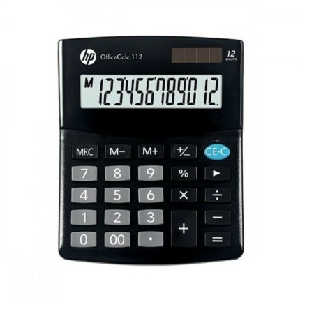 Calculatrice HP HPKOC112 Noir Plastique