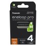 Batterie rechargeable Panasonic BK-4HCDE/4CP 1,2 V 1,5 V AAA