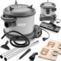 Aspiradora con Bolsa Master Profi P1.2.1 Gris 1040 W