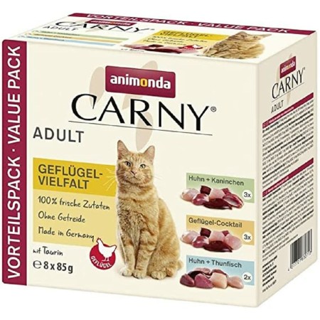 Comida para gato Animonda Carny Adult Poultry mix 8 x 85 g