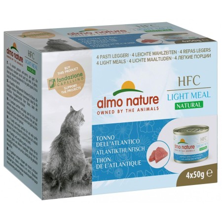 Aliments pour chat Almo Nature Light Meal Natural HFC Tuna Poisson