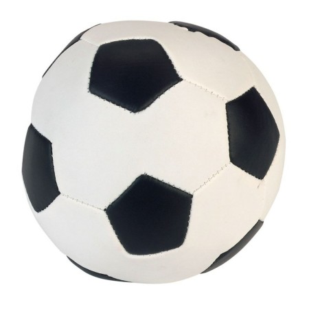 Jouet pour chien Kerbl Blanc Noir 11 cm Ballon de Football