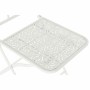 Chaise de jardin DKD Home Decor Métal Blanc (40 x 48 x 93 cm)