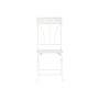 Chaise de jardin DKD Home Decor Métal Blanc (40 x 48 x 93 cm)