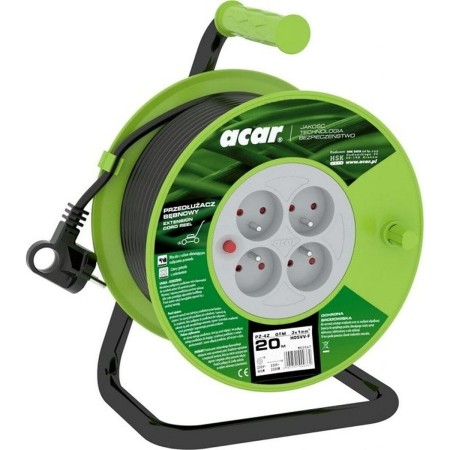 Câble de Rallonge Acar M02047 Noir 20 m