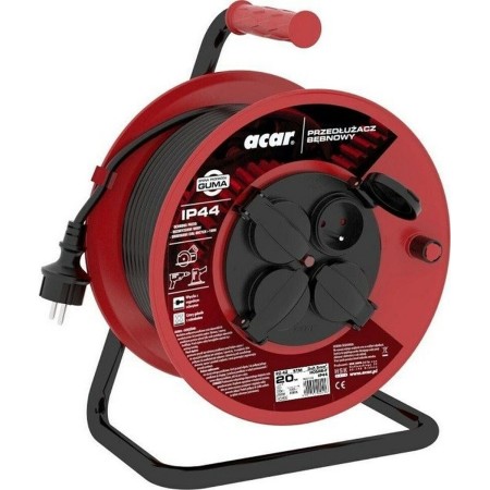 Câble de Rallonge Acar M02112 Noir 20 m