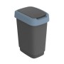 Cubo de basura Rotho Twist Blue Azul Plástico 10 L
