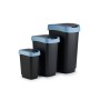 Poubelle Rotho Twist Blue Bleu Plastique 10 L