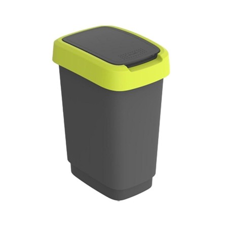 Poubelle Rotho Twist Lime Plastique 25 L