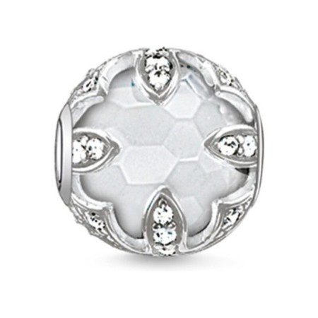 Perle de verre Femme Thomas Sabo K0143-690-14 Blanc (1,1 cm)