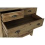 Caisson à Tiroirs DKD Home Decor Naturel Bois Recyclé (90 x 48 x 100 cm)