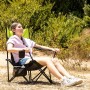 Chaise Transat Pliable de Camping InnovaGoods (Reconditionné B)