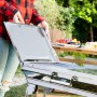 Barbacoa Plegable de Acero Inoxidable para Carbón InnovaGoods Acero Inoxidable (Reacondicionado A)