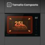 Micro-ondes avec Gril Hisense Noir 900 W 25 L